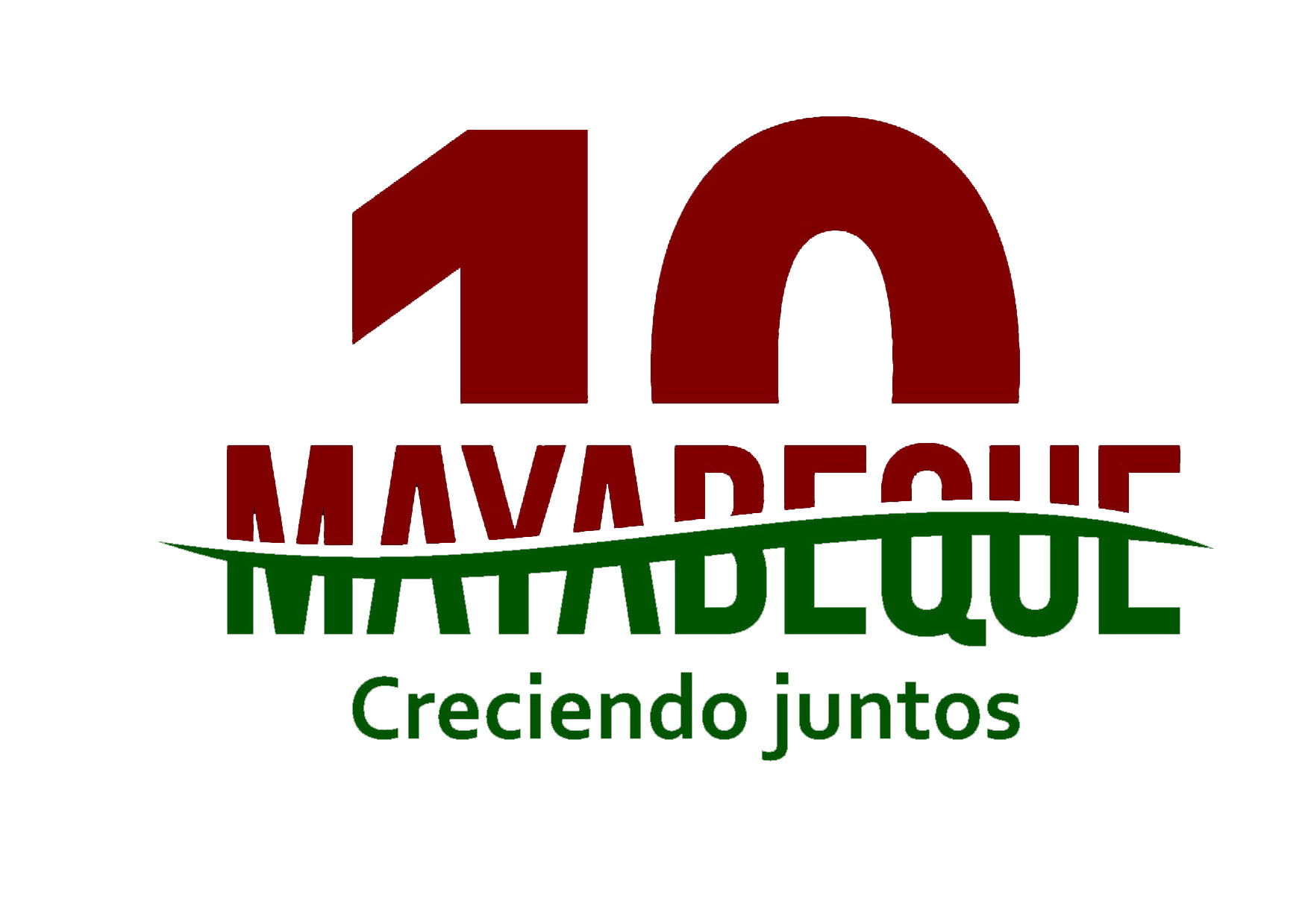 logo 10mo aniv en blanco