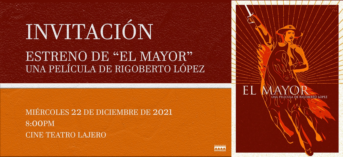 invitacion INDIVUDUAL EL MAYOR serigrafía 50 x 70 cm